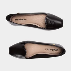 Sapatilha Feminina Moleca Verniz Preto