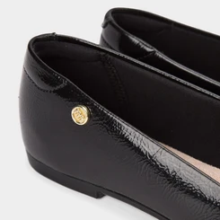 Sapatilha Feminina Moleca Verniz Preto