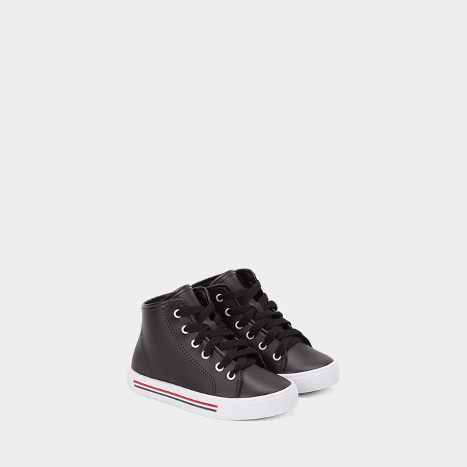 Tênis Casual Infantil Molekinha Cano Baixo Preto