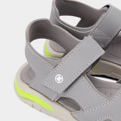 Sandália Sport Molekinho Infantil Cinza