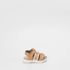Sandália Papete Bebê Molekinho Woof Cachorrinho Caramelo
