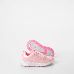 Tênis Casual Infantil Gabrielinha Recortes Metalizado & Verniz Rosa