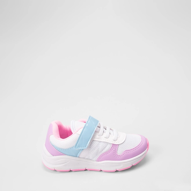 Tênis Casual Infantil Gabrielinha Jogging Recortes Metalizado & Verniz Multicolor