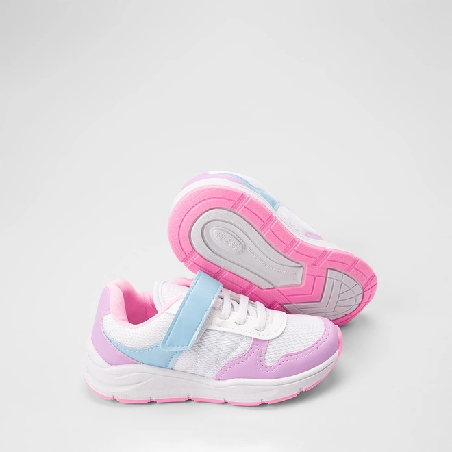 Tênis Casual Infantil Gabrielinha Jogging Recortes Metalizado & Verniz Multicolor