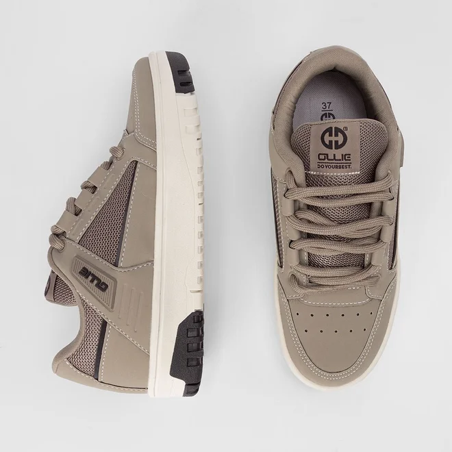 Tênis Casual Masculino Ollie Originals Street Cinza