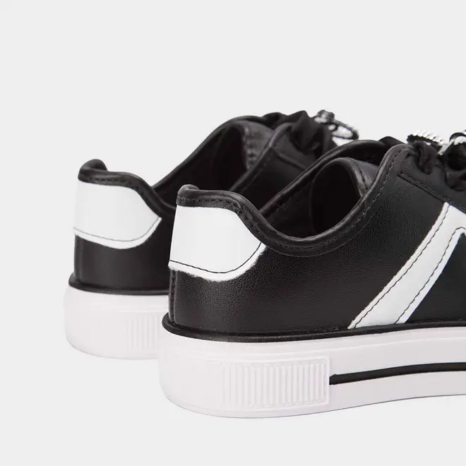 Tênis Casual Infantil Molekinha Pingente Laço Preto