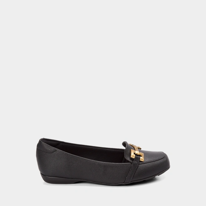 Mocassim Feminino Modare Ultraconforto Bridão Preto