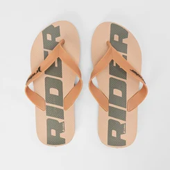 Chinelo Masculino Rider Feel Bege