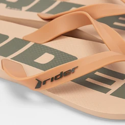 Chinelo Masculino Rider Feel Bege