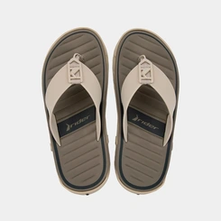Chinelo Masculino Rider R Feat Bege