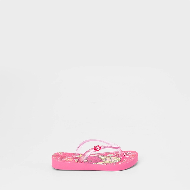 Chinelo Infantil Ipanema Barbie Glitter Rosa