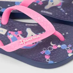 Chinelo Infantil Ipanema Unicórnio Azul