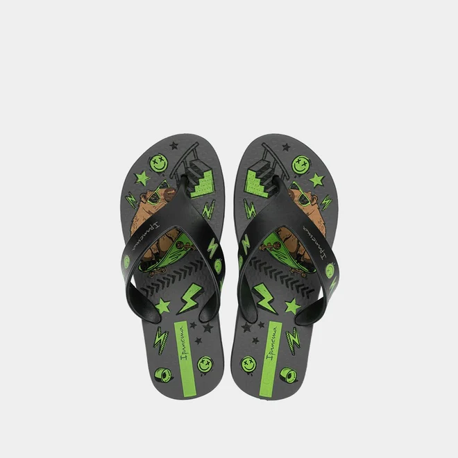 Chinelo Infantil Ipanema Capivara Preto & Cinza