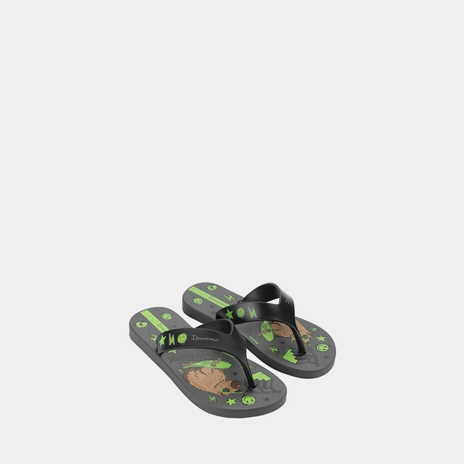 Chinelo Infantil Ipanema Capivara Preto & Cinza