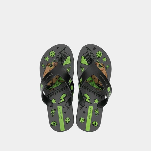 Chinelo Infantil Ipanema Capivara Preto & Cinza