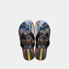 Chinelo Infantil Ipanema Carros Preto