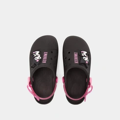 Babuche Infantil Grendene Kids Hello Kitty Fun Preto