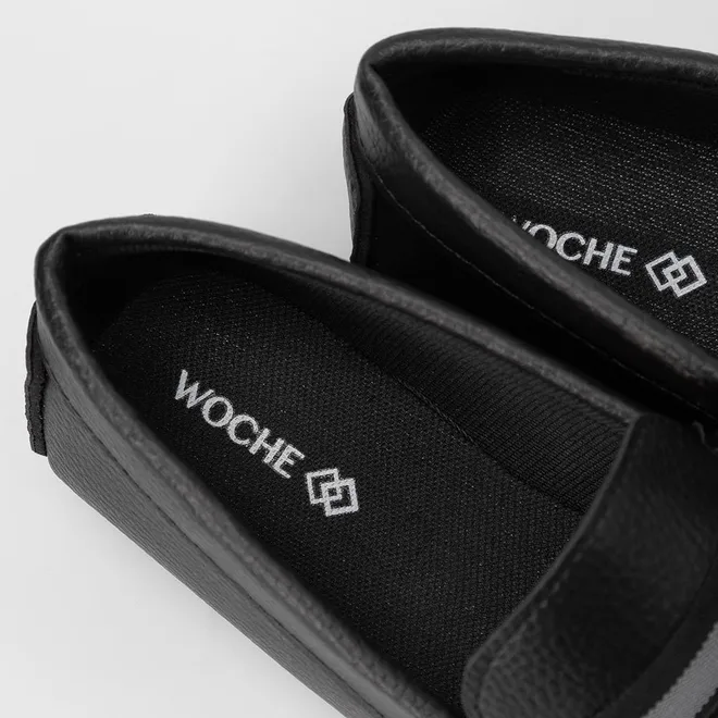 Mocassim Masculino Woche Preto