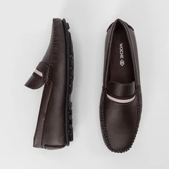 Mocassim Masculino Woche Marrom