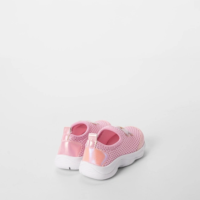 Slip On Bebê Gabrielinha Calce Fácil Detalhe Estrela & Capivara Rosa