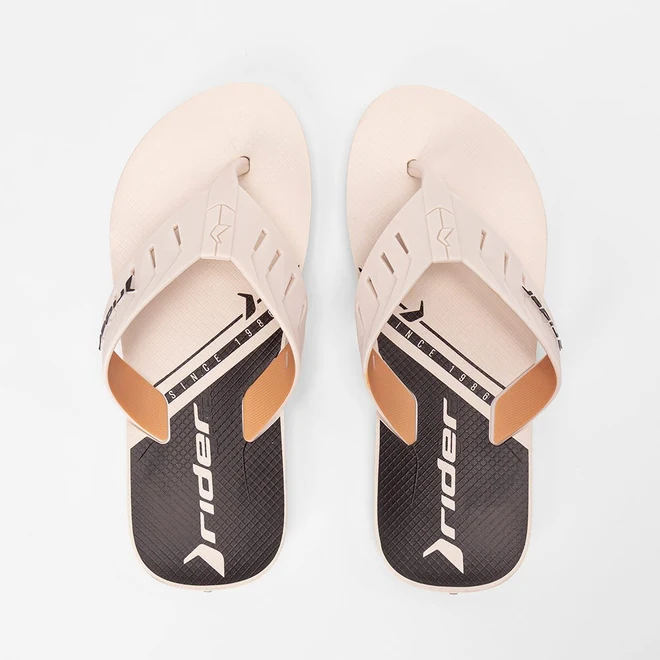 Chinelo Masculino Rider Street Bege