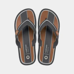 Chinelo Masculino Cartago Maiorca III Cinza