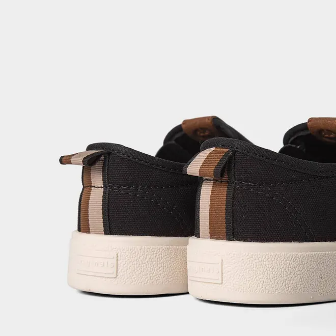 Slip On Infantil Ollie Original Indy 2 Calce Fácil Detalhe Pespontos Preto