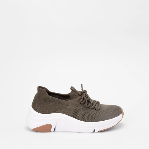 Tênis Chunky Feminino Modare Ultraconforto Knit Verde