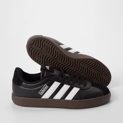 Tênis Casual Masculino Adidas VL Court 3.0 Original Recorte Camurça Preto