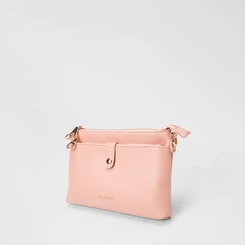 Bolsa Transversal Penélope Média Bolso Frontal Nude