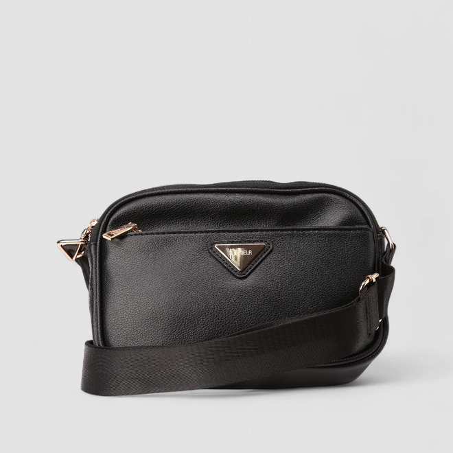 Bolsa Câmera Bag Gabriela Média Zíper Preto