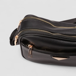 Bolsa Câmera Bag Gabriela Média Zíper Preto