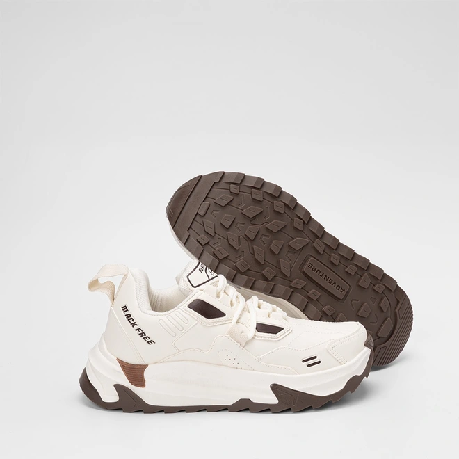Tênis Casual Masculino Black Free Street Off White