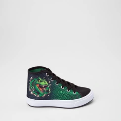 Tênis Infantil Vertus Casual Dinossauro Preto