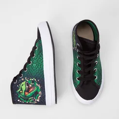 Tênis Infantil Vertus Casual Dinossauro Preto