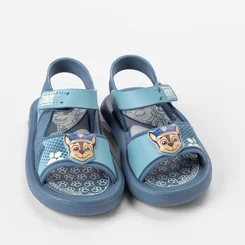Sandália Bebê Grendene Kids Patrulha Canina Led Azul