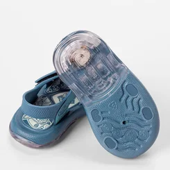 Sandália Bebê Grendene Kids Patrulha Canina Led Azul