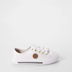 Tênis Casual Feminino Moleca Branco