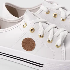 Tênis Casual Feminino Moleca Branco