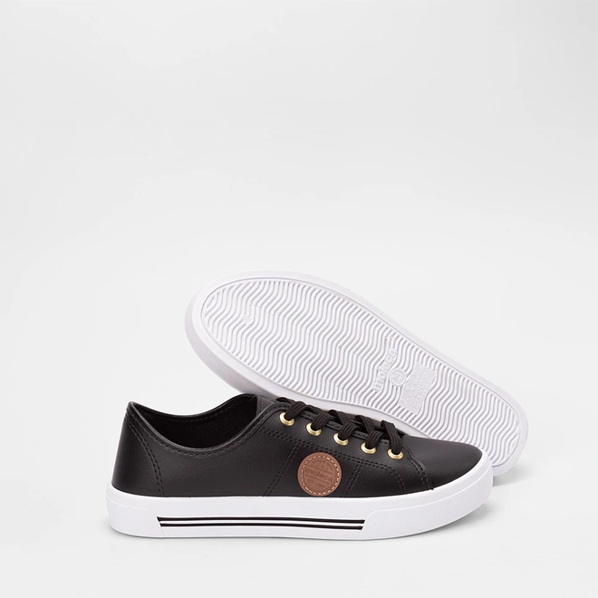 Tênis Casual Feminino Moleca Preto