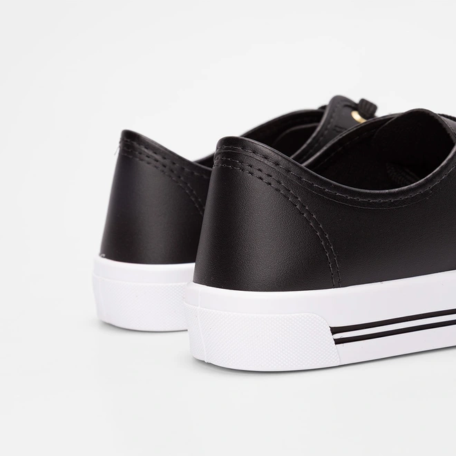 Tênis Casual Feminino Moleca Preto
