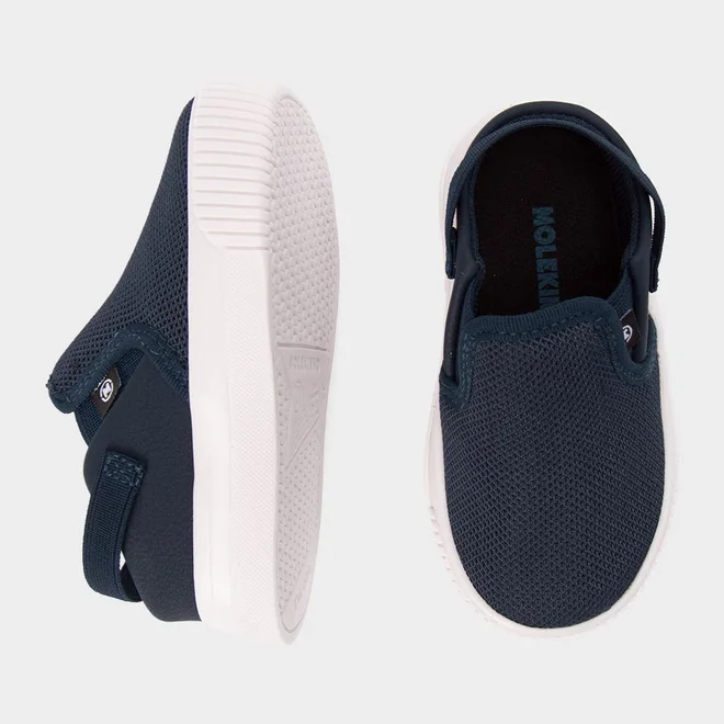 Slip On Bebê Molekinho Marinho