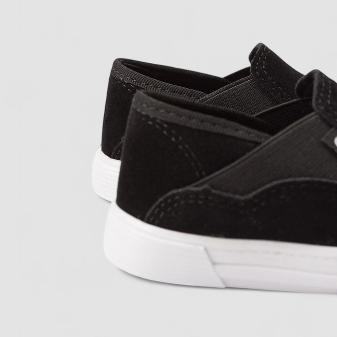 Slip On Bebê Molekinho Camurça Preto