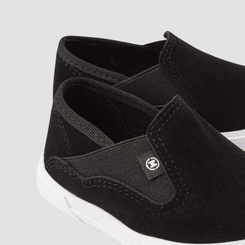 Slip On Bebê Molekinho Camurça Preto