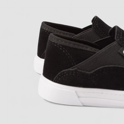 Slip On Bebê Molekinho Camurça Preto