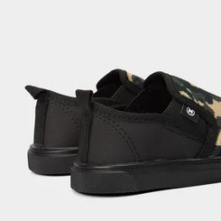 Slip On Bebê Molekinho Camuflado Preto