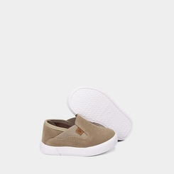 Slip On Bebê Molekinho Camurça Bege
