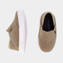 Slip On Bebê Molekinho Camurça Bege