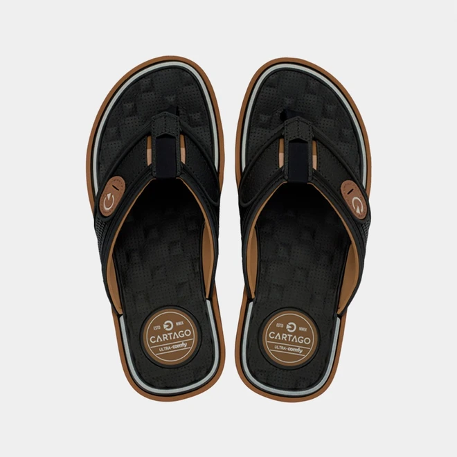 Chinelo Masculino Cartago Lyon IV Preto