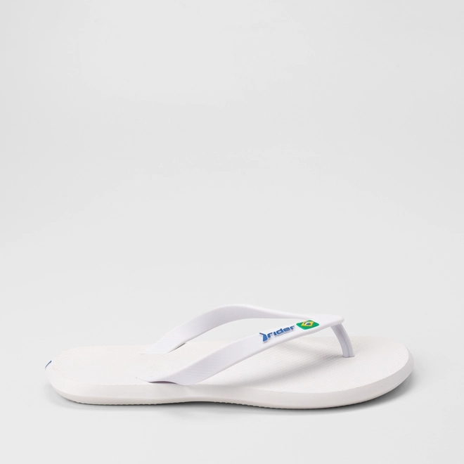 Chinelo Masculino Rider R1 Brasil Branco